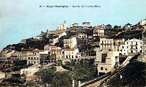 ALGER - MUSTAPHA - QUARTIER FONTAINE-BLEUE